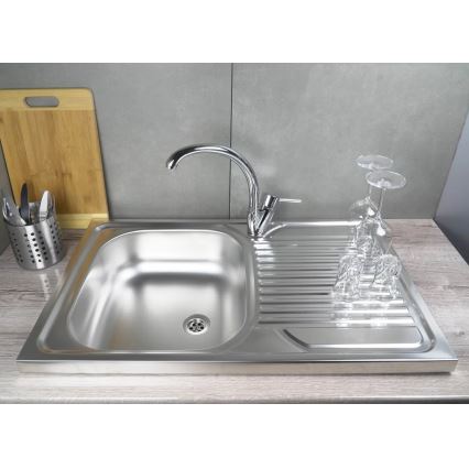 Deante ZM5_3110 - Νεροχύτης κουζίνας TANGO 50x80 cm decor
