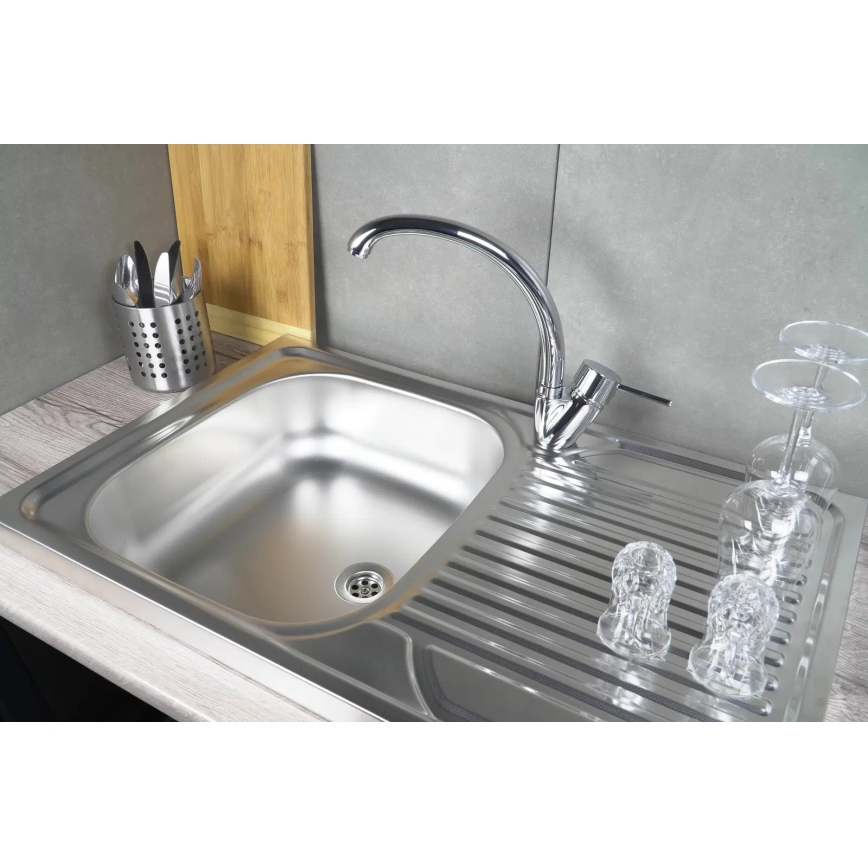 Deante ZM5_3110 - Νεροχύτης κουζίνας TANGO 50x80 cm decor