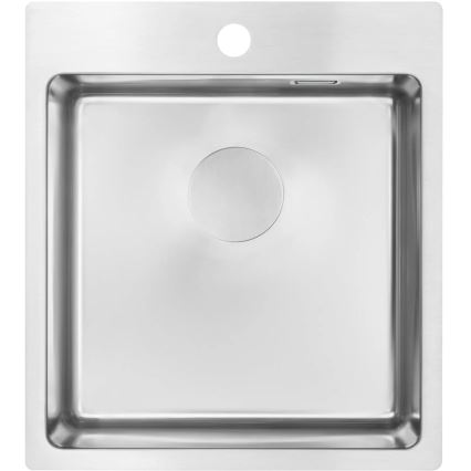 Deante ZPO_010A - Νεροχύτης κουζίνας OLFATO 50,5x45 cm brushed ατσάλι