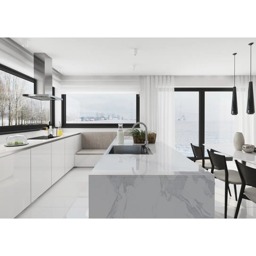 Deante ZPO_010B - Νεροχύτης κουζίνας OLFATO 50,5x55 cm brushed ατσάλι