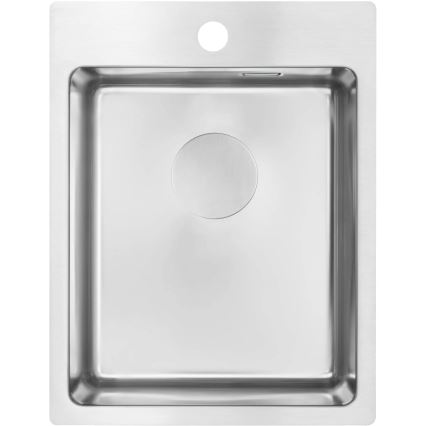 Deante ZPO_010E - Νεροχύτης κουζίνας OLFATO 50,5x39 cm brushed ατσάλι