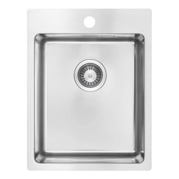 Deante ZPO_010E - Νεροχύτης κουζίνας OLFATO 50,5x39 cm brushed ατσάλι
