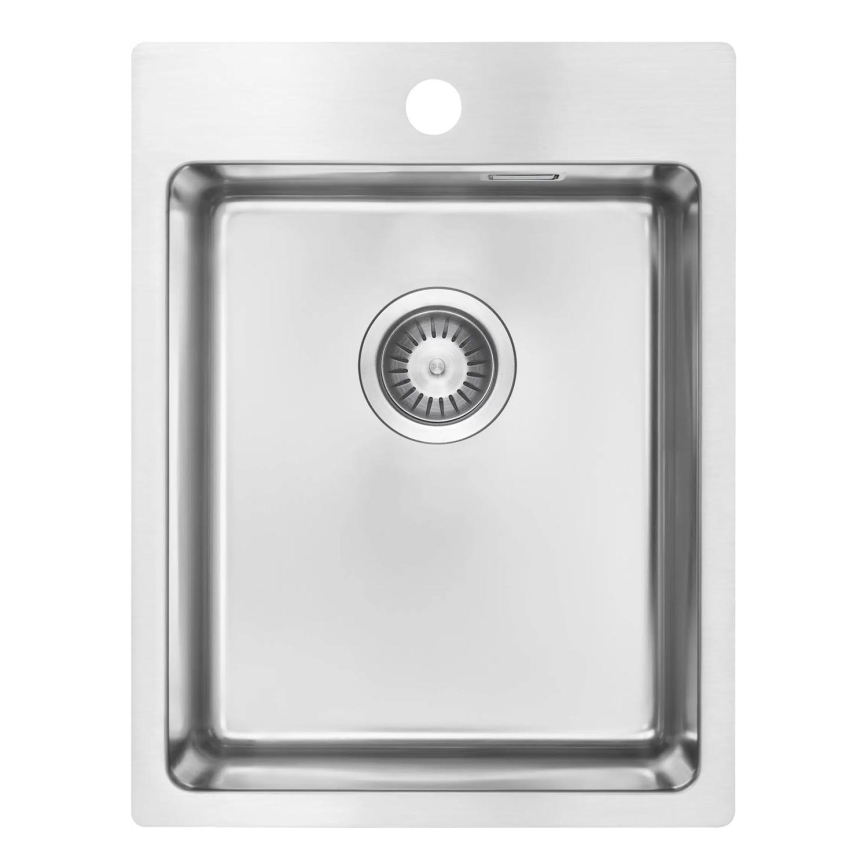 Deante ZPO_010E - Νεροχύτης κουζίνας OLFATO 50,5x39 cm brushed ατσάλι