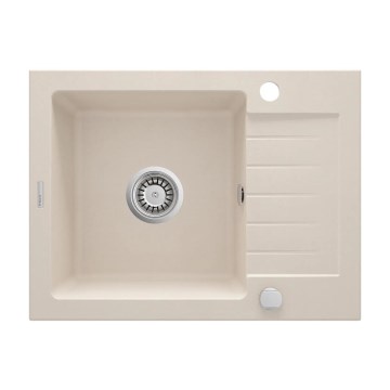 Deante ZQZ_511A - Νεροχύτης κουζίνας ZORBA 58x44 εκ., σύνθετος γρανίτης/μπεζ