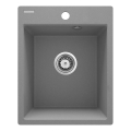Deante ZRC_S103 - Νεροχύτης κουζίνας CORIO 50x40 cm γρανίτης/γκρι μεταλλικό