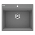 Deante ZRC_S10A - Νεροχύτης κουζίνας CORIO 50x60 cm γρανίτης/γκρι μεταλλικό