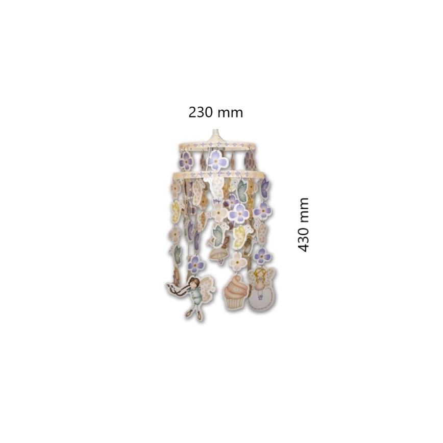 Decofun 70-114 - Παιδικό καπέλο για παιδικό φωτιστικό HEIRLOOM E27 430x230 mm
