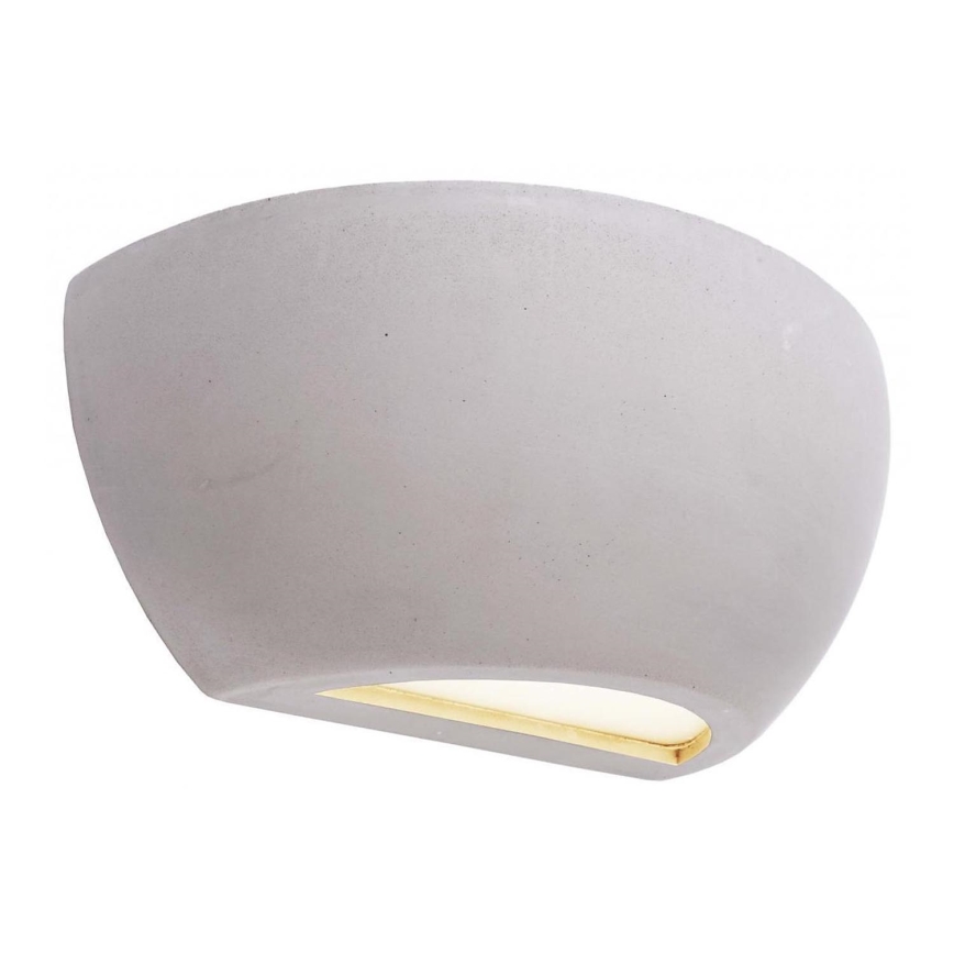 Deko-Light 341179 - Φωτιστικό τοίχου NETITO 1xE14/25W/230V τσιμέντο