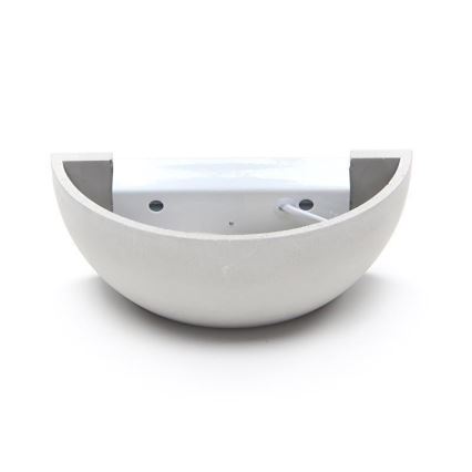 Deko-Light 341179 - Φωτιστικό τοίχου NETITO 1xE14/25W/230V τσιμέντο