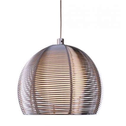 Deko-Light 342029 -  Κρεμαστό φωτιστικό οροφήςFILO 1xG9/40W/230V διάμετρος 16 cm ασημί