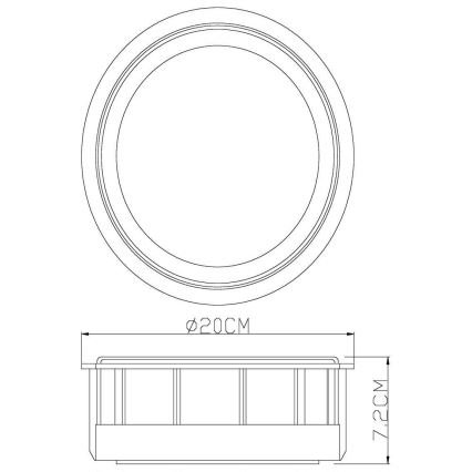 Deko-Light 731058 - Επιτοίχιο φωτιστικό εξωτερικού χώρου LED MEISSA LED/6,8W/230V IP44 ανθρακί