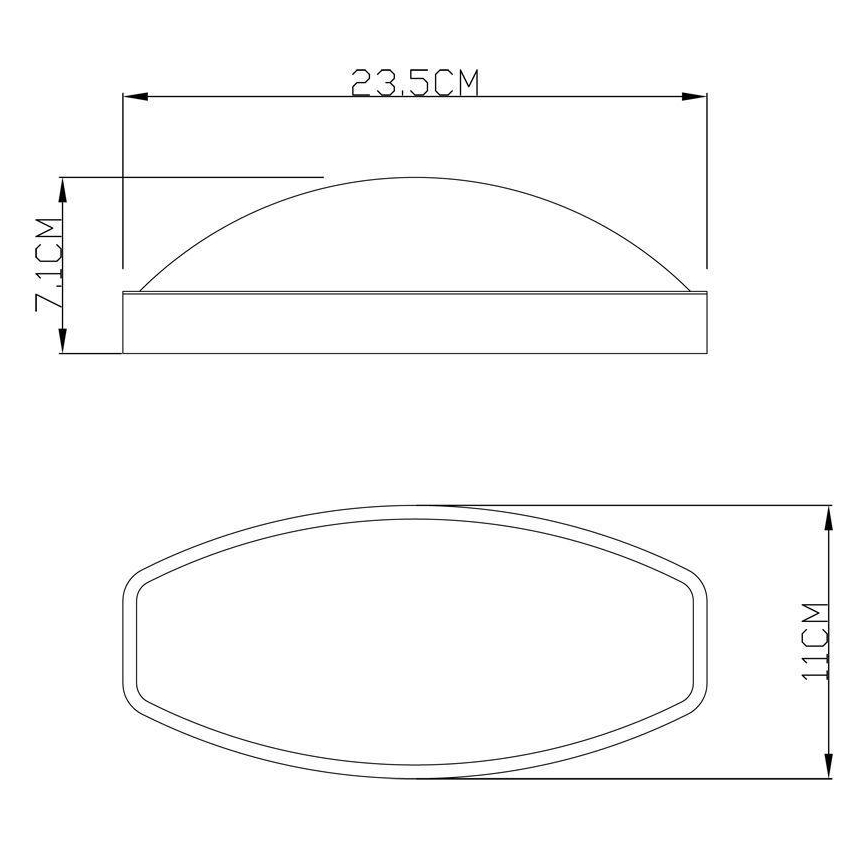 Deko-Light 731092 - Επιτοίχιο φωτιστικό εξωτερικού χώρου LED ERIDANI LED/13W/230V IP44 ανθρακί
