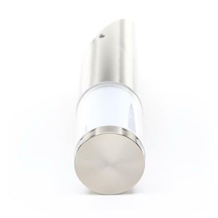 Deko-Light 731106 - Επιτοίχιο φωτιστικό εξωτερικού χώρου PORRIMA 1xGU10/5W/230V IP44 ματ χρώμιο