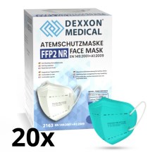 DEXXON MEDICAL Αναπνευστήρας FFP2 NR Γαλάζιο 20 τμχ