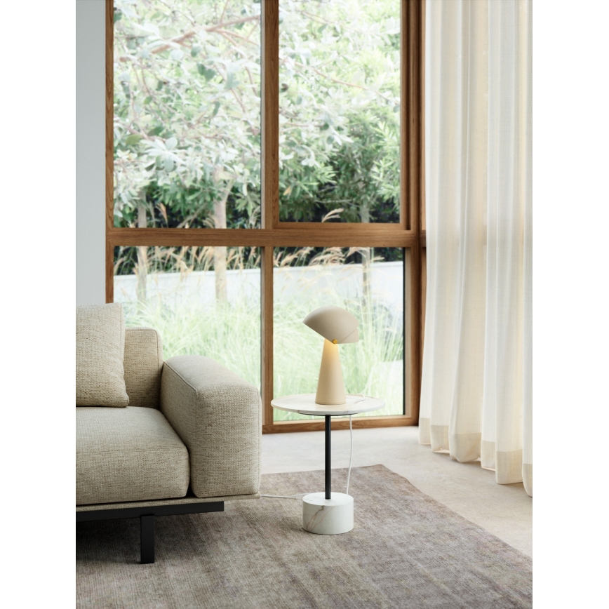 DFTP by Nordlux - Eπιτραπέζιο φωτιστικό με ρυθμιζόμενο αμπαζούρ ALIGN 1xE27/25W/230V μπεζ