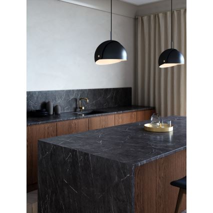 DFTP by Nordlux - Κρεμαστό φωτιστικό οροφής με ρυθμιζόμενο αμπαζούρ ALIGN 1xE27/15W/230V μαύρο