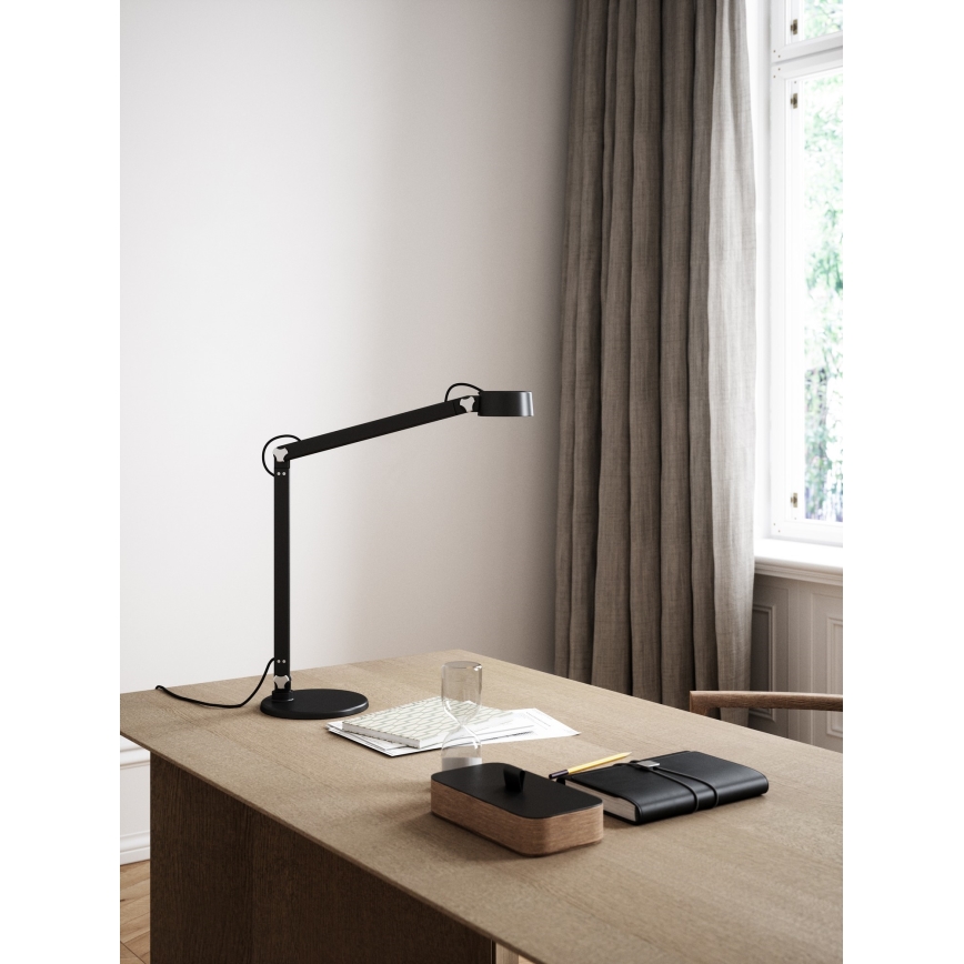 DFTP by Nordlux - Επιτραπέζια λάμπα αφής dimming LED 3v1 NOBU LED/9W/230V μαύρο