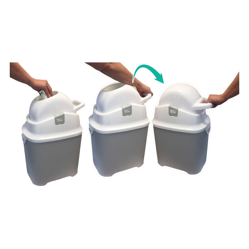 DiaperChamp - Κάδος απόρριψης πανών ONE λευκό