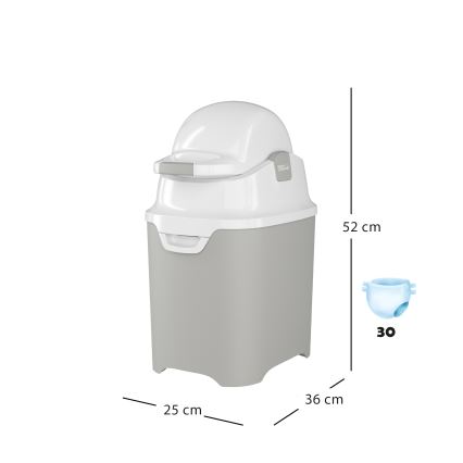 DiaperChamp - Κάδος απόρριψης πανών ONE ροζ