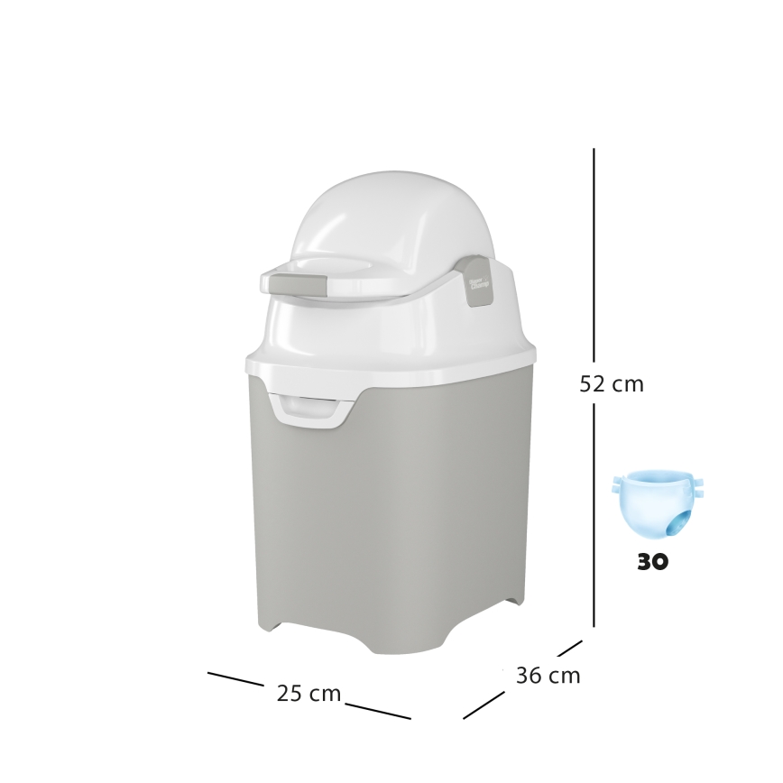 DiaperChamp - Κάδος απόρριψης πανών ONE ροζ