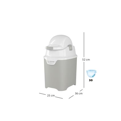 DiaperChamp - Κάδος απόρριψης πανών ONE μπεζ