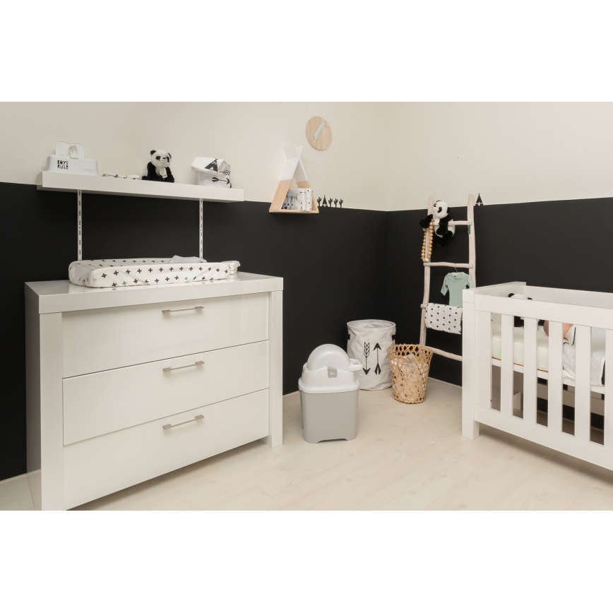 DiaperChamp - Κάδος για πάνες ONE γκρι