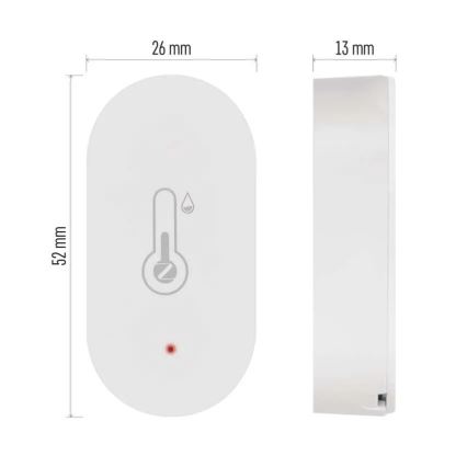 Digital ασύρματος θερμόμετρο GoSmart 1×CR2032