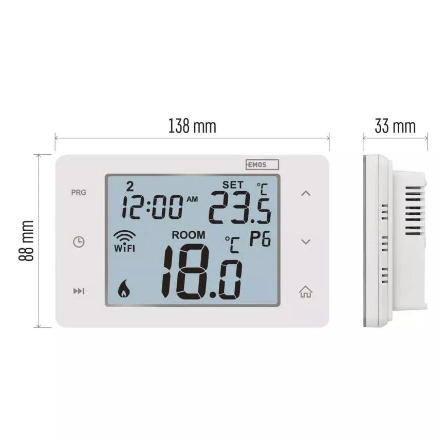 Digital θερμοστάτης GoSmart 230V/6A