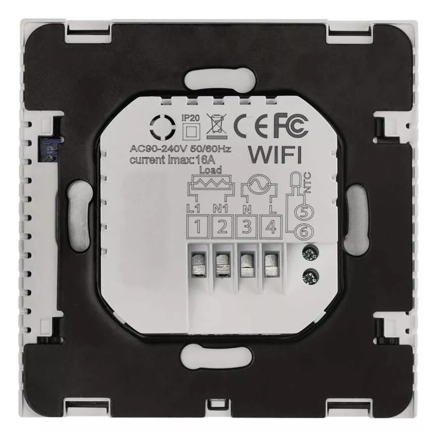 Digital θερμοστάτης για floor heating GoSmart 230V/16A Wi-Fi Tuya