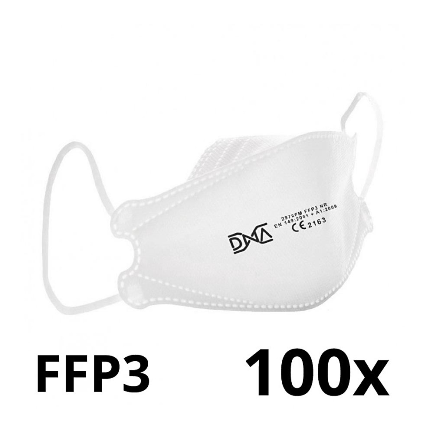 DNA μάσκα προστασίας FFP3 NR CE 2163 Medical 100τμχ
