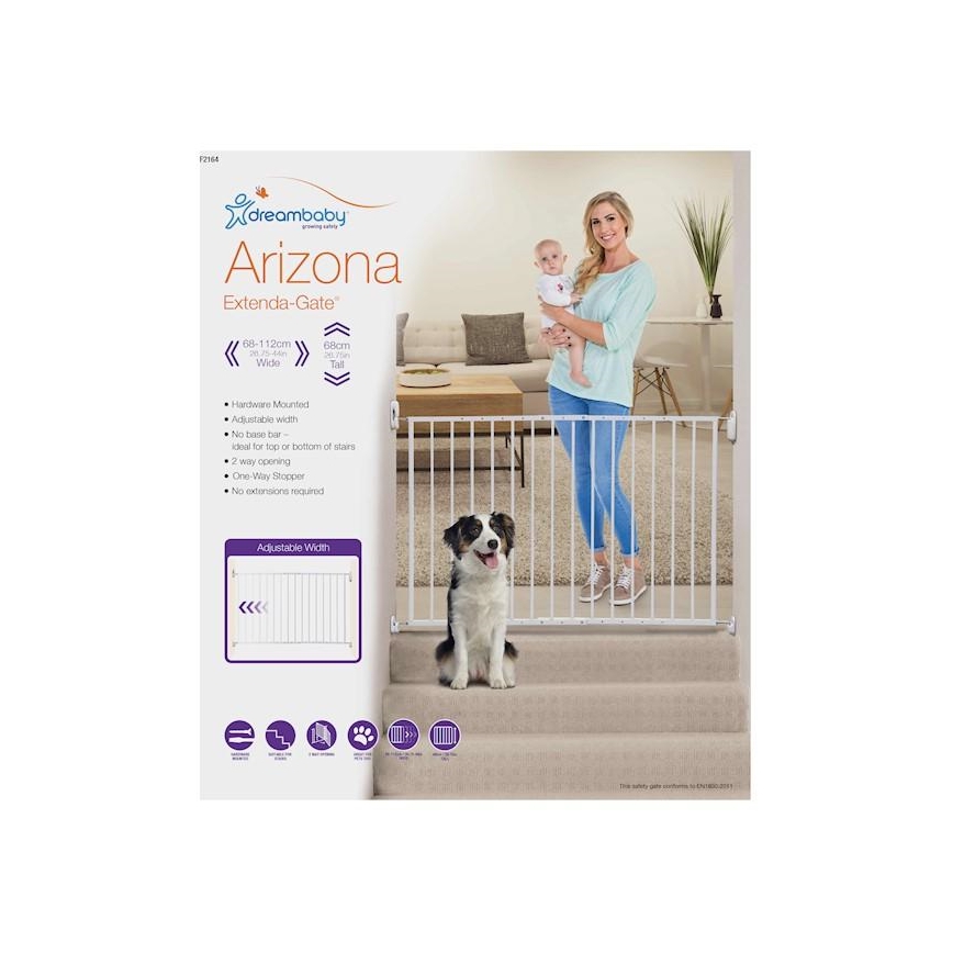 Dreambaby - Μπάρα ασφαλείας ARIZONA 68-112 cm