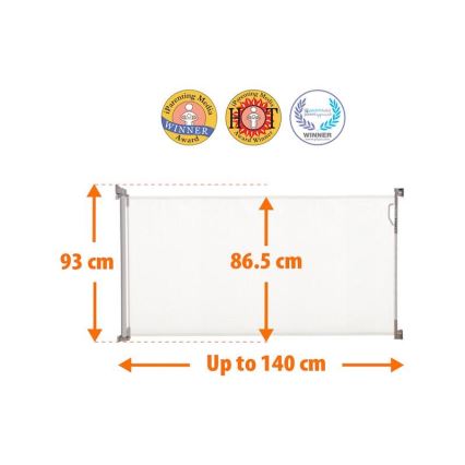 Dreambaby - Μπάρα ασφαλείας πτυσσόμενη 0-140 cm