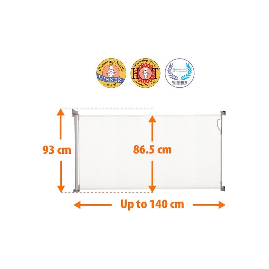 Dreambaby - Μπάρα ασφαλείας πτυσσόμενη 0-140 cm