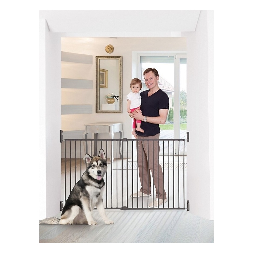 Dreambaby - Μπάρα ασφαλείας BROADWAY 76-134,5 cm γκρι