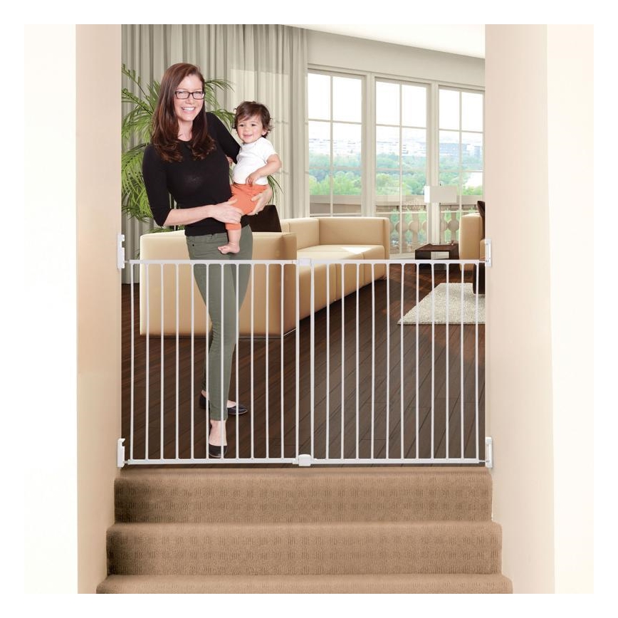 Dreambaby - Μπάρα ασφαλείας BROADWAY 76-134,5 cm λευκό