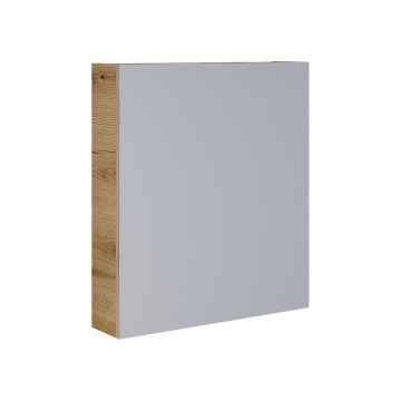 Dřevojas - Ντουλάπι μπάνιου με καθρέφτη NEXI 60x68 cm, σε απόχρωση δρυός
