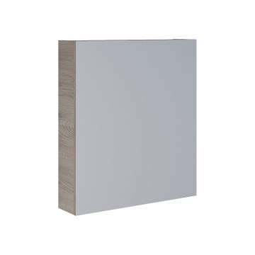 Dřevojas - Ντουλάπι μπάνιου με καθρέπτη NEXI 60x68 cm σκούρο δρυς
