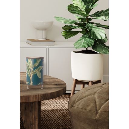 Duolla - Eπιτραπέζιο φωτιστικό GOLD LEAVES 1xE14/15W/230V διάμετρος 12,5 cm