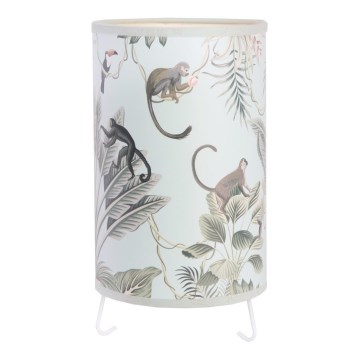Duolla - Eπιτραπέζιο φωτιστικό MONKEYS 1xE14/15W/230V διάμετρος 12,5 cm