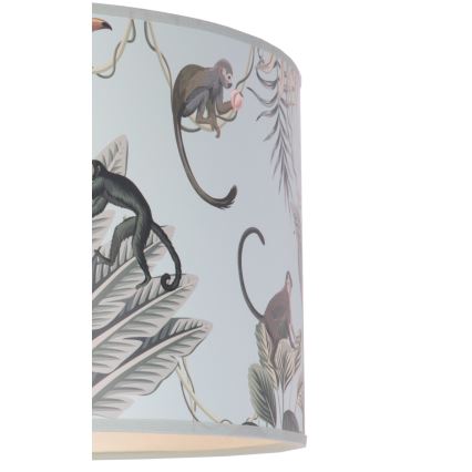 Duolla - Eπιτραπέζιο φωτιστικό MONKEYS 1xE14/15W/230V διάμετρος 12,5 cm