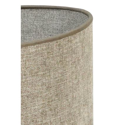 Duolla - Eπιτραπέζιο φωτιστικό OVAL 1xE27/15W/230V διάμετρος 30 cm καφέ