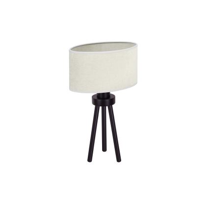 Duolla - Eπιτραπέζιο φωτιστικό OVAL 1xE27/15W/230V διάμετρος 30 cm γκρι