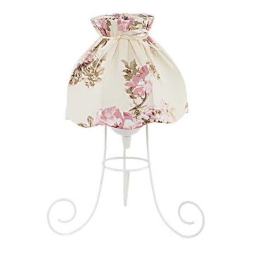 Duolla - Eπιτραπέζιο φωτιστικό VIOLIN 1xE27/40W/230V διάμετρος 28 cm τριαντάφυλλο