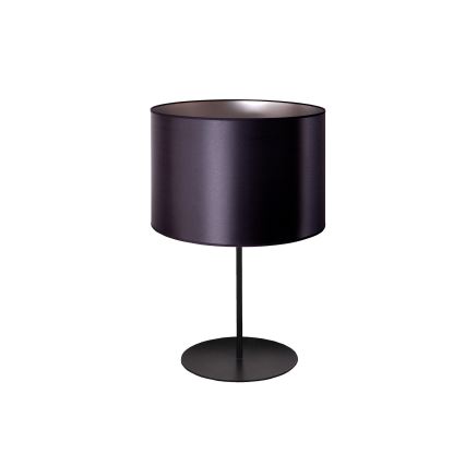 Duolla - Eπιτραπέζιο φωτιστικό CANNES 1xE14/15W/230V διάμετρος 20 cm μαύρο/ασημί
