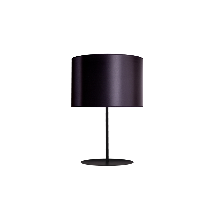 Duolla - Eπιτραπέζιο φωτιστικό CANNES 1xE14/15W/230V διάμετρος 20 cm μαύρο/ασημί