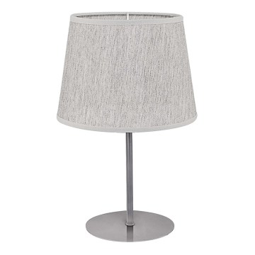 Duolla - Eπιτραπέζιο φωτιστικό ECO 1xE14/40W/230V διάμετρος 20 cm γκρι