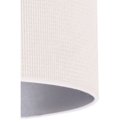 Duolla - Eπιτραπέζιο φωτιστικό LYON 1xE27/15W/230V διάμετρος 30 cm κρεμ