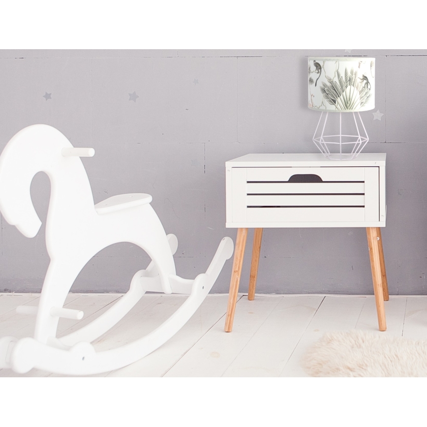 Duolla - Eπιτραπέζιο φωτιστικό MONKEYS 1xE27/15W/230V διάμετρος 17,4 cm