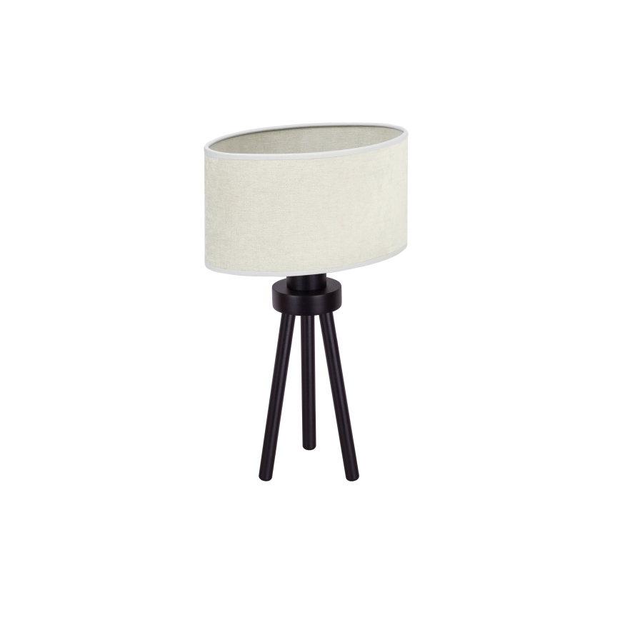 Duolla - Eπιτραπέζιο φωτιστικό OVAL 1xE27/15W/230V διάμετρος 30 cm γκρι
