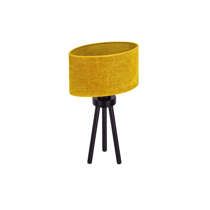 Duolla - Eπιτραπέζιο φωτιστικό OVAL 1xE27/15W/230V διάμετρος 30 cm καφέ